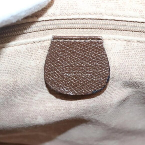 GUCCI GG Supreme Web Sherry Line Bag PVC Beige Gold 002 615 6838 Auth 141971 - Picture 11 of 16